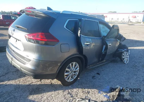 2018 Nissan Rogue Sv z USA, uszkodzony, nr VIN KNMAT2MT1JP614608